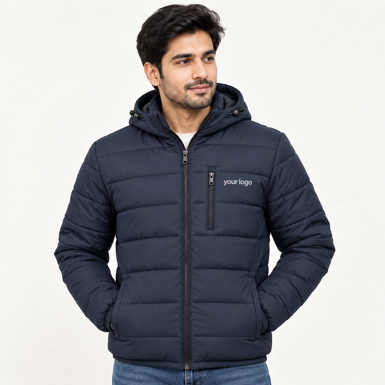 Hooded Puffer Jacket - view 3